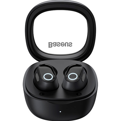 Наушники Baseus Encok WM02 True Wireless Earphones Bowie Black (NGTW180101)