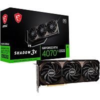 Видеокарта MSI GeForce RTX 4070 Ti SUPER Shadow 3X OC 16GB UA