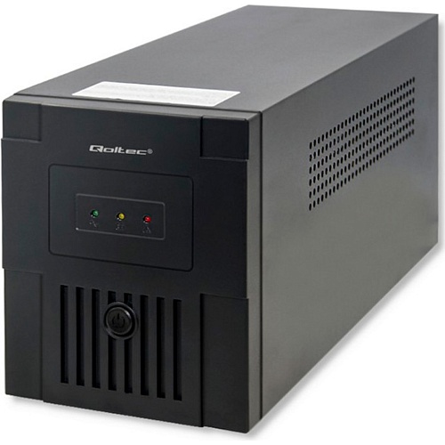 Источник бесперебойного питания (ИБП) Qoltec Uninterruptible Power Supply Monolith 2000VA 1200W (53975)