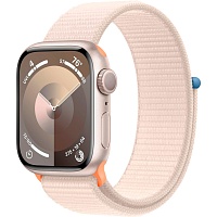 Смарт-годинник Apple Watch Series 9 GPS 41mm Starlight Aluminum Case with Starlight Sport Loop (MR8V3) - придбати в Дніпрі, Україні: ціна, характеристики | інтернет-магазин TOUCH