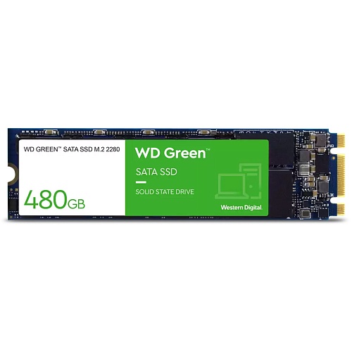 SSD накопитель WD Green 480GB (WDS480G3G0B)