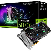 Видеокарта PNY GeForce RTX 5070 Ti ARGB EPIC-X RGB 16GB (VCG5070T16TFXXPB1) EU 