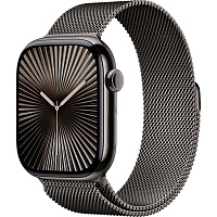 Смарт-часы Apple Watch Series 10 GPS + Cellular 46mm Slate Titanium Case with Slate Milanese Loop S/M (MC7R4) Смарт-часы Apple Watch Series 10 GPS + Cellular 46mm Slate Titanium Case with Slate Milanese Loop S/M (MC7R4)
