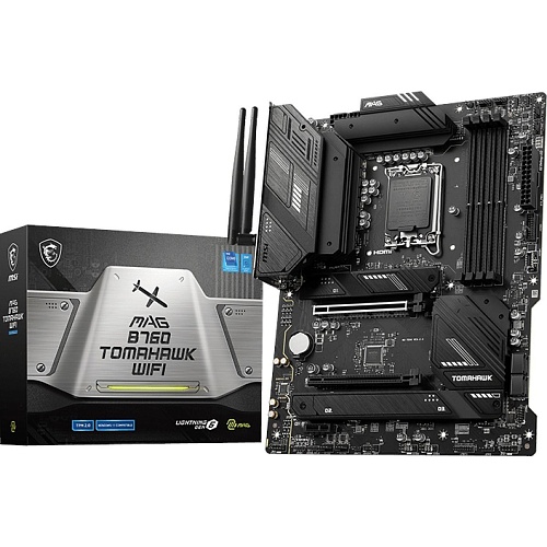 Материнська плата MSI MAG B760 Tomahawk WIFI (911-7D96-013) - придбати в Дніпрі, Україні: ціна, характеристики | інтернет-магазин TOUCH