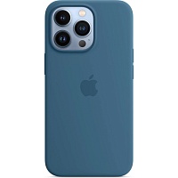 Чехол Silicone Case with MagSafe для Apple iPhone 13 Pro Max Blue Jay AAA