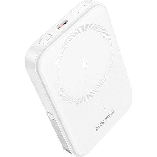 Зовнішній акумулятор Borofone BJ51 Kody Magsafe 5000mAh 20W White - придбати в Дніпрі, Україні: ціна, характеристики | інтернет-магазин TOUCH