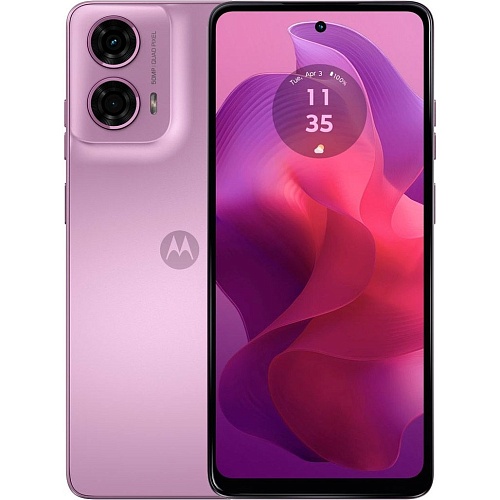 Смартфон Motorola Moto G24 4/128GB Pink Lavender (PB180010RS) UA-UCRF