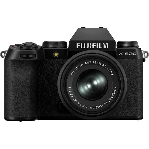 Беззеркальный фотоаппарат Fujifilm X-S20 Kit XC 15-45mm f/3.5-5.6 Black (16781917) UA