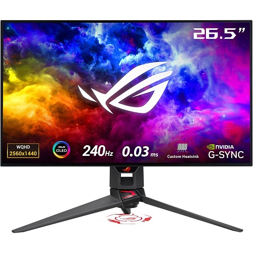 Монитор Asus 26.5" ROG Swift OLED PG27AQDM (90LM08Q0-B01A70)