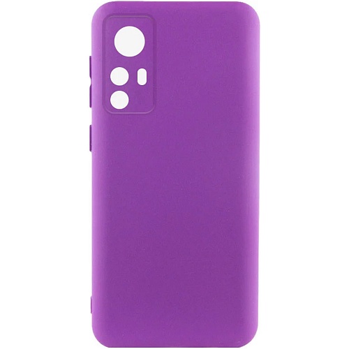 Чехол Silicone Cover Full Camera для Redmi Note 12S Grape