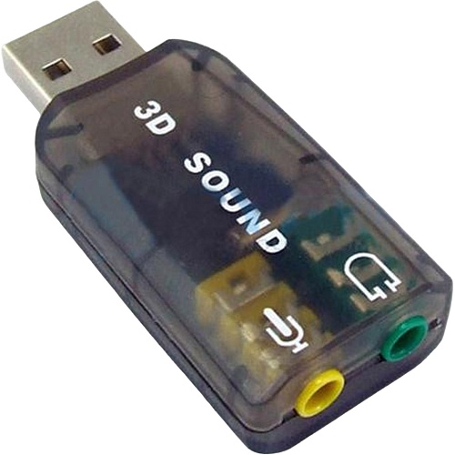 Звуковая карта Dynamode USB-SOUNDCARD 2.0 Black