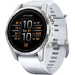 Смарт-часы Garmin Epix Pro (Gen 2) Standard Edition 42mm Silver with Whitestone Band (010-02802-00)