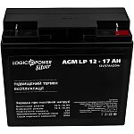 Аккумулятор LogicPower Silver AGM 12V (12V/17Ah/204Wh) (3329)