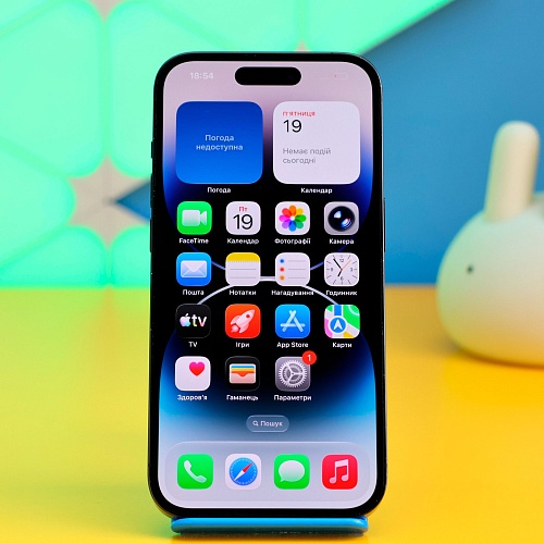 Смартфон Apple iPhone 14 Pro 128GB Space Black (MPXV3) Б/У