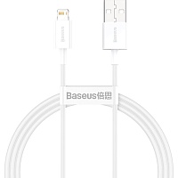 Кабель Baseus Superior Series Fast Charging Lightning 2.4A 1m White (CALYS-A02) Кабель Baseus Superior Series Fast Charging Lightning 2.4A 1m White (CALYS-A02)