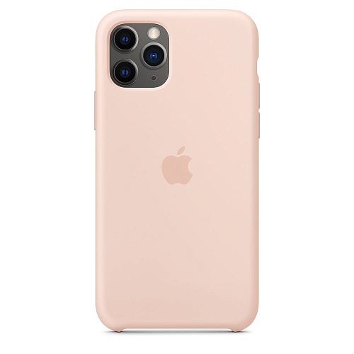 Чехол Silicone Case для Apple iPhone 11 Pro Max (Pink Sand) ААА