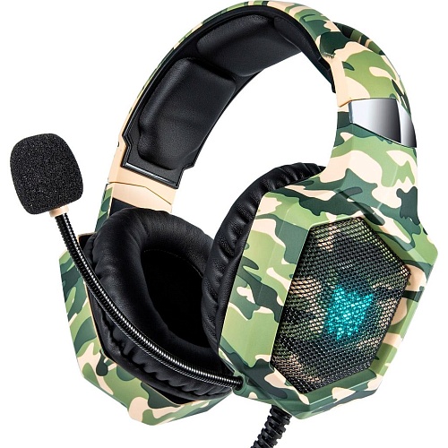 Ігрові навушники Onikuma K8 Camou-Green (1199612088) - придбати в Дніпрі, Україні: ціна, характеристики | інтернет-магазин TOUCH
