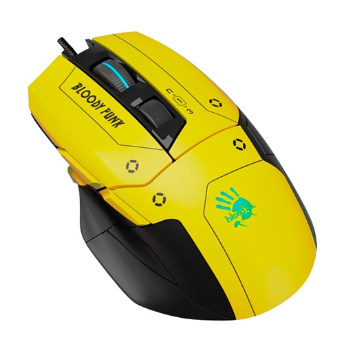 Мышь A4Tech Bloody W70 Max (Punk Yellow)