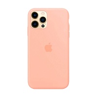 Чехол Silicone Case для Apple iPhone 12 Pro Max (Grapefruit) АА
