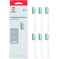 Насадка для зубной щетки Oclean P1C1 W06 Professional 6шт White (6970810553802) Насадка для зубной щетки Oclean P1C1 W06 Professional 6шт White (6970810553802)