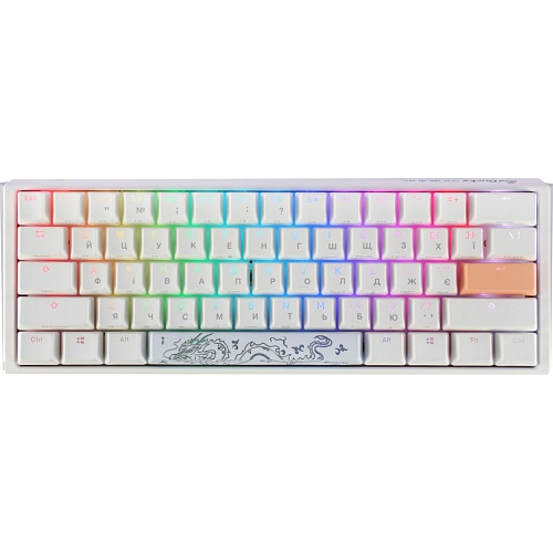 Клавиатура Ducky One 3 Mini Cherry MX Brown RGB White (DKON2161ST-BUAPXPWWWSC1) UA