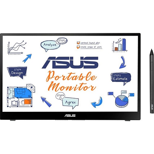 Портативный монитор Asus ZenScreen Ink MB14AHD (90LM063V-B01170)