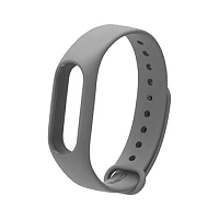 Силиконовый ремешок для Xiaomi Mi Band 3/4 (Light Gray)