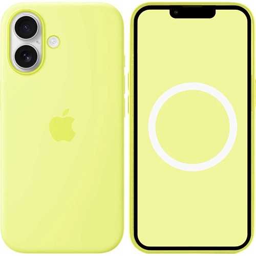 Чохол Silicone Case with Button, Animation & MagSafe для Apple iPhone 17 Neon Yellow AAA - придбати в Дніпрі, Україні: ціна, характеристики | інтернет-магазин TOUCH Чохол Silicone Case with Button, Animation & MagSafe для Apple iPhone 17 Neon Yellow AAA - придбати в Дніпрі, Україні: ціна, характеристики | інтернет-магазин TOUCH