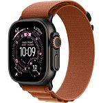 Смарт-годинник Apple Watch Ultra 3 49mm Black Titanium Case with Terra Cotta Alpine Loop Medium (MF254+MG9E4)