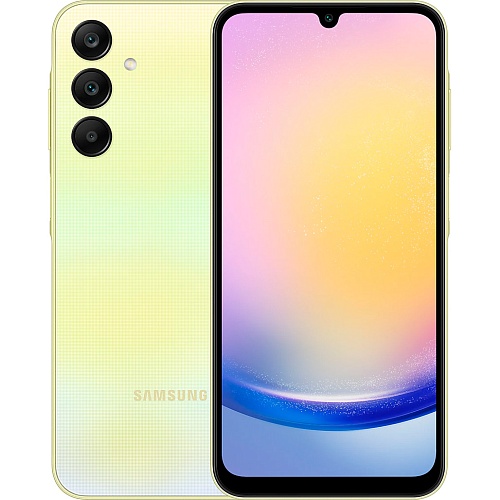 Смартфон Samsung Galaxy A25 6/128GB Yellow (SM-A256BZYDEUC) UA-UCRF - придбати в Дніпрі, Україні: ціна, характеристики | інтернет-магазин TOUCH