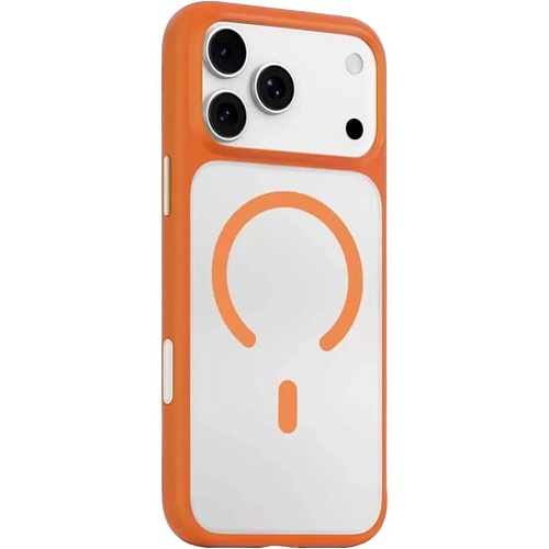 Чохол Blueo Frosted Anti-Drop Case with MagSafe для Apple iPhone 17 Pro Orange (BL058-I17POR) - придбати в Дніпрі, Україні: ціна, характеристики | інтернет-магазин TOUCH Чохол Blueo Frosted Anti-Drop Case with MagSafe для Apple iPhone 17 Pro Orange (BL058-I17POR) - придбати в Дніпрі, Україні: ціна, характеристики | інтернет-магазин TOUCH