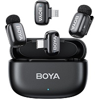 Мікрофонна радіосистем Boya mini-12 USB-C/Lightning Black - придбати в Дніпрі, Україні: ціна, характеристики | інтернет-магазин TOUCH