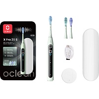 Електрична зубна щітка Oclean X Pro 20 Set Green (6970810556933) - придбати в Дніпрі, Україні: ціна, характеристики | інтернет-магазин TOUCH