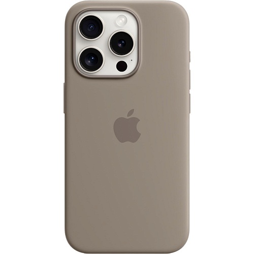 Чехол Apple Silicone Case with MagSafe для iPhone 15 Pro Clay (MT1E3ZM/A)