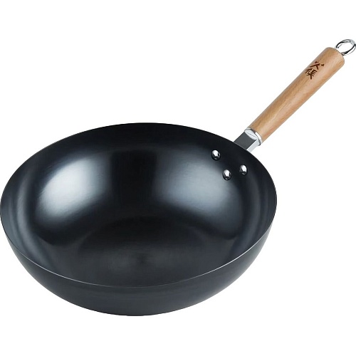 Сковорода HuoHou Fine Iron Wok 30 см (HU0212) - придбати в Дніпрі, Україні: ціна, характеристики | інтернет-магазин TOUCH