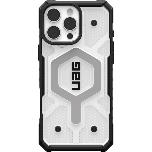 Чехол UAG Pathfinder Mag Clear для Apple iPhone 16 Pro Max Clear Grey AAA 