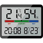 Термогігрометр YIDA Time 8280 Black