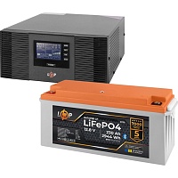 Источник бесперебойного питания (ИБП) LogicPower B1500 + АКБ LiFePO4 2944Wh Smart BT (40150) Источник бесперебойного питания (ИБП) LogicPower B1500 + АКБ LiFePO4 2944Wh Smart BT (40150)