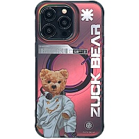 Чехол Zuck Bear New York Never Sleeps MagSafe Case для Apple iPhone 15 Pro Bronx Energy Чехол Zuck Bear New York Never Sleeps MagSafe Case для Apple iPhone 15 Pro Bronx Energy