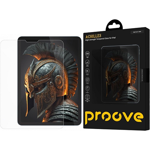 Защитное стекло Proove Achilles Clear Glass with Installation Box для Apple iPad Pro 13" 2024 (PGPAIBIP1300)