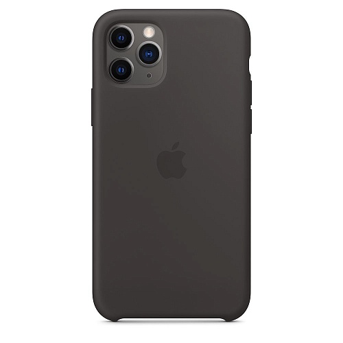 Чехол Silicone Case для Apple iPhone 11 Pro Max (Black) ААА