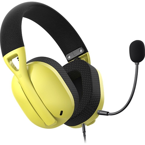 Игровые наушники Hator Hyperpunk 2 USB 7.1 Black/Yellow (HTA-847)
