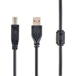 Кабель Cablexpert USB 2.0 AM/BM 3m Black (CCF-USB2-AMBM-10)