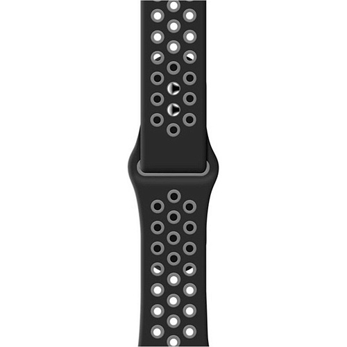 Ремешок Sport Nike для Apple Watch 42/44/45/46/49mm Black/Gray