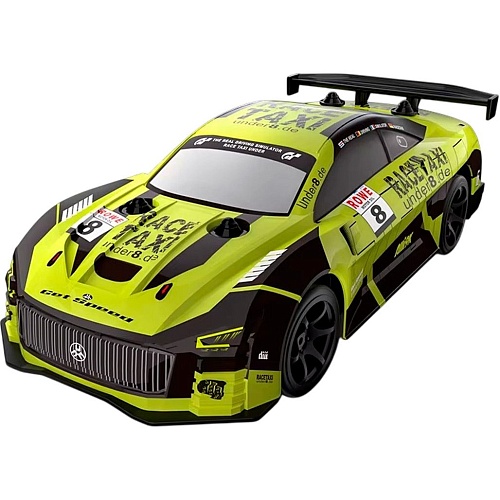 Машинка на радиоуправлении JJRC Q165 Race Taxi Drift Car Black/Yellow