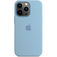 Чехол Silicone Case для Apple iPhone 14 Pro Max (Blue Fog) AA Чехол Silicone Case для Apple iPhone 14 Pro Max (Blue Fog) AA