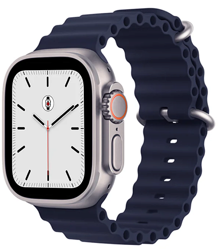 Ремінець Ocean Band для Apple Watch 42/44/45/46/49mm Midnight Blue - придбати в Дніпрі, Україні: ціна, характеристики | інтернет-магазин TOUCH