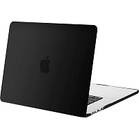 Пластиковая накладка (верх и низ) HardShell Case для Apple MacBook Air 15.3" M2 A2941 2023 Matte Black Пластиковая накладка (верх и низ) HardShell Case для Apple MacBook Air 15.3" M2 A2941 2023 Matte Black