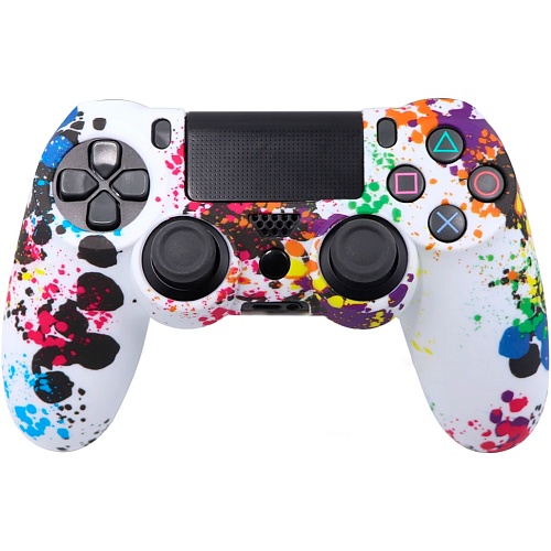 Чехол на геймпад Silicone Case для Sony DualShock 4 Graffiti A