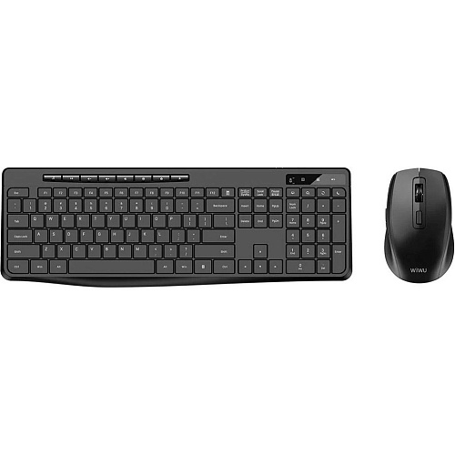 Комплект (клавиатура + мышь) WiWU Office KM-01 Black